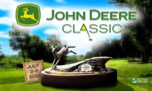 This poster denotes that the 2026 John Deere Classic will feature several golfers who give splendid performances in the field.