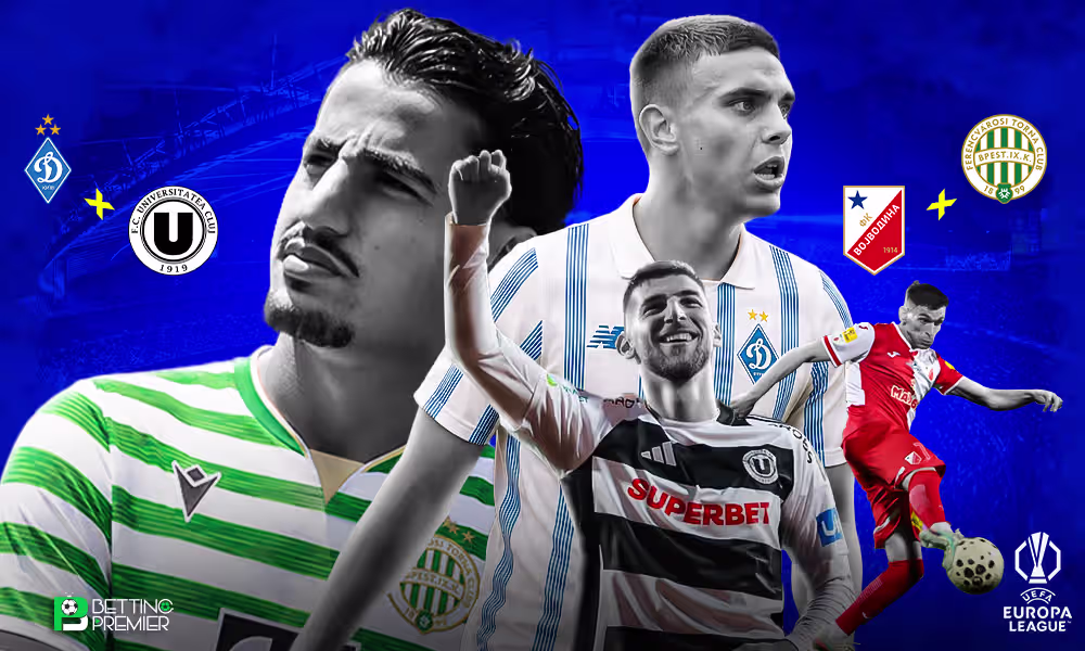 UEFA Europa League 2026-27 First Qualifying Round Leg 1 featuring the biggest qualifying matches.