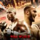 The poster delivers the Heavyweight clash between Gassiev vs Kadiru in Moscow, Russia.