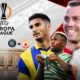 The poster delivers the high-aggregate teams clashing for the permanent spot in the UEFA Europa League 2026-27 season.