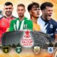 This image shows the FA Cup 2026-27 preliminary-round clashes between teams.