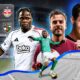 The poster features the key clash between the table-toppers and the underdogs in the UEFA Europa League 2026-27.