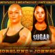 The poster features the clash between Johnson vs Thorslund in the Bantamweight division.