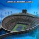 This poster marks the new era of the US Open, featuring exciting action on the court.