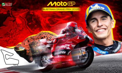 The poster denotes that the MotoGP 2026 Austrian Grand Prix will feature several riders with face-to-face clashes.