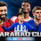 The poster features the clash of elite teams in this first match against opposites in the third round of the Carabao Cup 2026-27.
