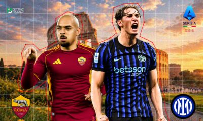 The poster denotes that Serie A 2026-27 will feature a tussle between the top two clubs on the turf.
