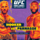 The image denotes that UFC Fight Night features Hooker vs Parnasse in the lightweight bout.
